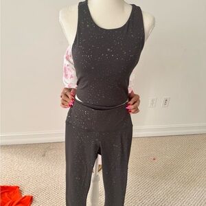 Fabletics Black Starry Jumpsuit